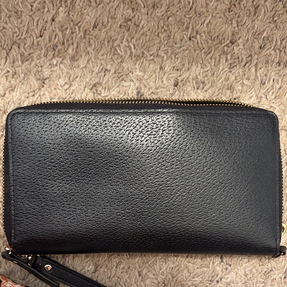 Kate Spade Black Textured Wallet - Picture 2 of 3